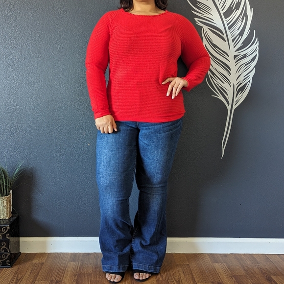 Incerun Red Top - Picture 4 of 7